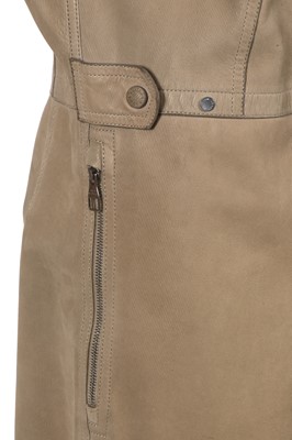 Lot 6 - A Louis Vuitton by Kim Jones tan leather jumpsuit, Spring-Summer 2015