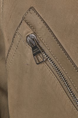 Lot 6 - A Louis Vuitton by Kim Jones tan leather jumpsuit, Spring-Summer 2015