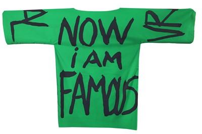 Lot 17 - Two Jean-Charles de Castelbajac unisex printed synthetic jersey tunics, 2012