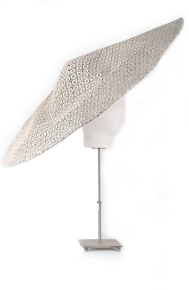 Lot 78 - A Phillip Treacy oversized saucer hat made for...