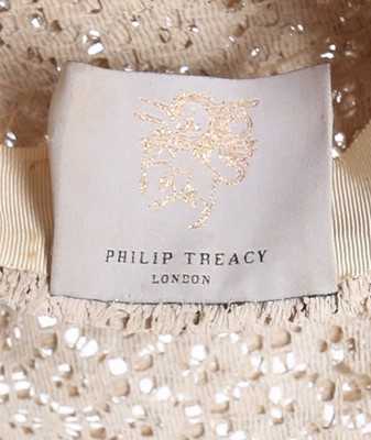 Lot 78 - A Phillip Treacy oversized saucer hat made for...