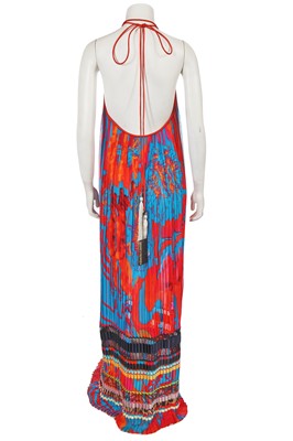 Lot 227 - A Roberto Cavalli pleated silk dress, Spring-Summer 2015