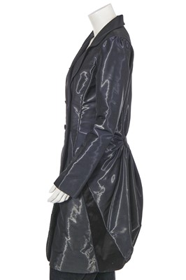 Lot 223 - A Balenciaga by Alexander Wang black polyester coat, commercial collection 2016