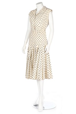 Lot 155 - A Christian Dior boutique black and white...