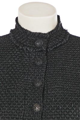 Lot 159 - A Chanel by Karl Lagerfeld black tweed jacket, Autumn-Winter 2009-10