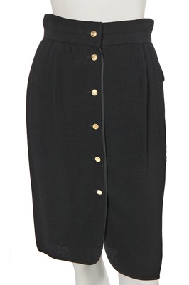 Lot 159 - A Chanel by Karl Lagerfeld black tweed jacket, Autumn-Winter 2009-10