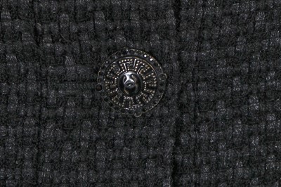 Lot 159 - A Chanel by Karl Lagerfeld black tweed jacket, Autumn-Winter 2009-10