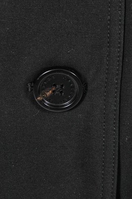 Lot 224 - A Burberry by Christopher Bailey black cotton trench coat, circa 2016