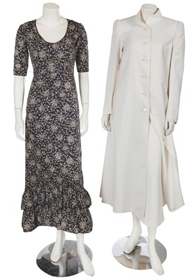 Lot 525 - A Chloé ensemble and Yves Saint Laurent dress, circa 1979
