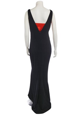 Lot 341 - A Gianni Versace black wool crêpe dress, Autumn-Winter 1991-92