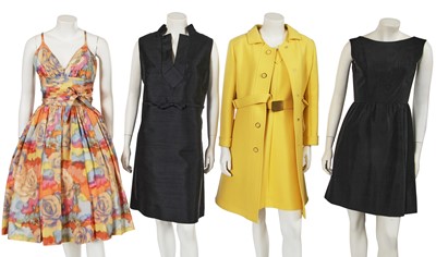 Lot 593 - A group of day and cocktail wear, 1960s