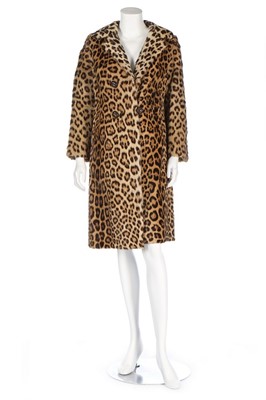 Lot 33 - A Seymour Kearney leopard skin coat, circa...