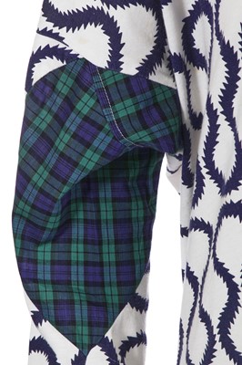 Lot 425 - A Vivienne Westwood squiggle print t-shirt, c.1990 re-edition of 'Pirate' collection, Autumn-Winter 1981-82