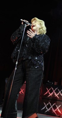 Lot 61 - Marianne Faithfull's Chanel by Karl Lagerfeld sequined cutwork lace top, Autumn-Winter 2011-12