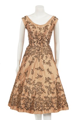 Lot 594 - A Carven haute couture cocktail dress, early 1960s
