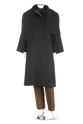 Lot 29 - A Marc Bohan for Christian Dior beige wool...