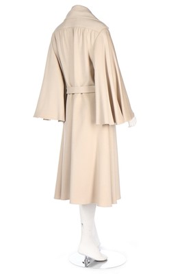 Lot 29 - A Marc Bohan for Christian Dior beige wool...