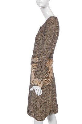 Lot 22 - A fine Chanel by Karl Lagerfeld fantasy tweed coat dress, 'Paris-Bombay', Métiers d'Art, Pre-Fall 2012