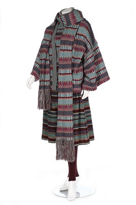 Lot 46 - A Bill Gibb/Kaffe Fassett knitted wool...