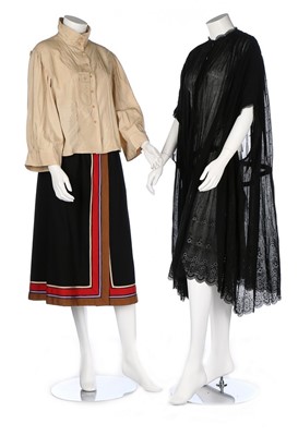 Lot 54 - A group of Bill Gibb daywear, 1970s-early...