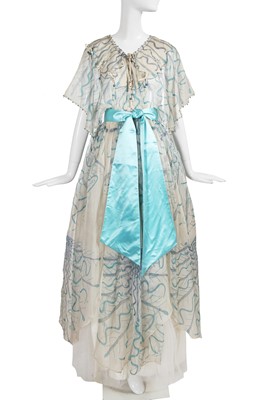 Lot 329 - A Zandra Rhodes printed chiffon evening gown, 1978