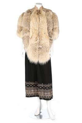Lot 62 - A Bill Gibb Ostrich feather jacket, circa 1976,...
