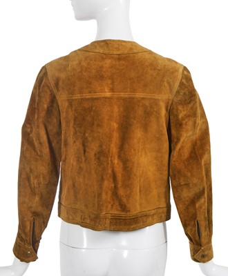 Lot 397 - Sharon Tate's brown suede jacket, late 1960s