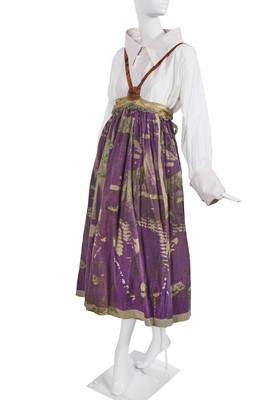 Lot 258 - A Westwood/McLaren ensemble, 'Punkature' (Hobo) collection, Spring-Summer 1983