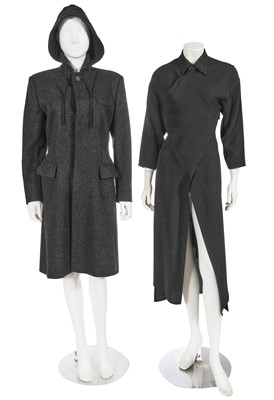 Lot 457 - Two Jean Paul Gaultier coats, late 1990s-2000s