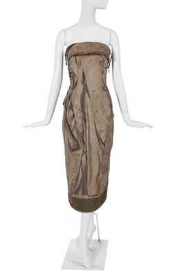 Lot 118 - A finely woven Jean Paul Gaultier trompe l'oeil dress, ‘Les Marionnettes’ collection, Autumn-Winter 2004-05