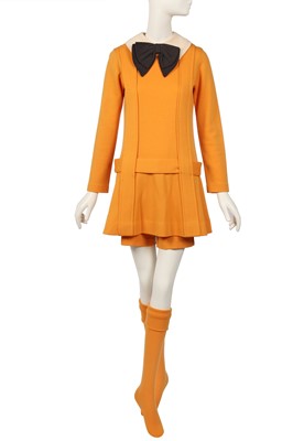 Lot 66 - Peggy Moffitt's Rudi Gernreich 'Japanese Schoolboy' ensemble, Fall 1967
