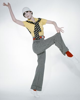 Lot 166 - Peggy Moffitt's Rudi Gernreich Halston-inspired ensemble, Spring 1973