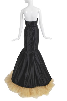 Lot 94 - An Alexander McQueen black duchess satin ballgown, 'The Man Who Knew Too Much' collection, Autumn-Winter 2005-06