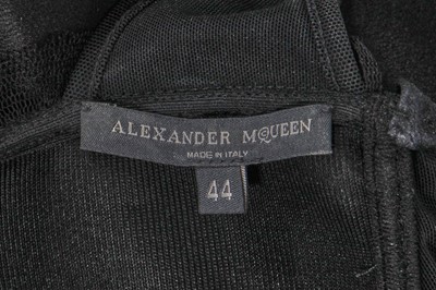 Lot 381 - An Alexander McQueen black silk cocktail dress, 'Deliverance' commercial collection, Spring-Summer 2004