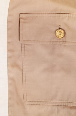 Lot 28 - A Chanel tan cotton gabardine 'safari'...