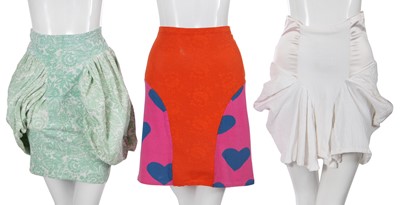 Lot 265 - Three Rachel Auburn skirts, circa 1987