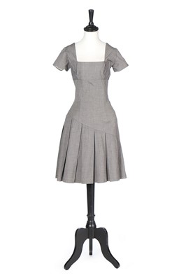 Lot 107 - Two John Galliano Prince of Wales checked wool...