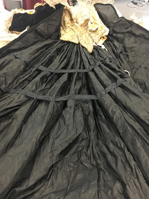 Lot 481 - A Gustave Beer 'Queen Anne of Austria' fancy dress outfit made for Clarisse Bischoffsheim (née Biedermann) for the Devonshire Ball, 1897