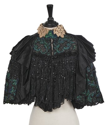 Lot 537 - A fine Charles Frederick Worth capelet circa 1893
