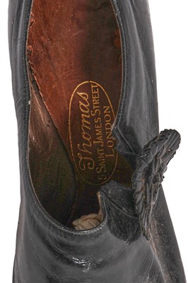 Lot 774 - A pair of tan Perugia boots circa 1915 and other footwear