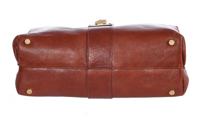 Lot 243 - An Alexander McQueen brown leather handbag, 2010s