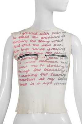 Lot 263 - A Westwood/McLaren SEX Original 'I groaned with pain...' t-shirt, circa 1975