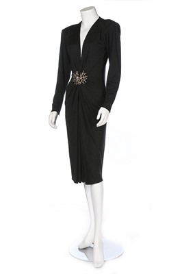 Lot 148 - An Yves Saint Laurent Rive Gauche black jersey...