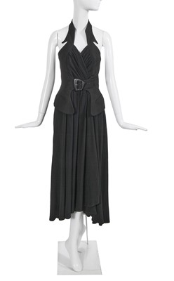 Lot 225 - A Thierry Mugler black evening dress, Cruise collection 1993