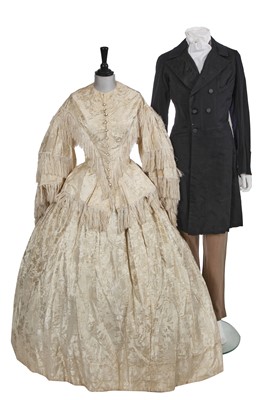 Lot 499 - Bride and Groom ensembles, 1852