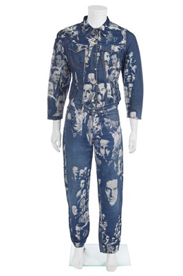 Lot 172 - A Jean Paul Gaultier denim ensemble, ‘Les Classiques Gaultier Revistiés’ collection, Spring-Summer 1993