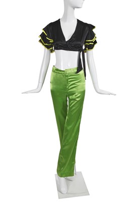 Lot 386 - A Mr Freedom satin ensemble, 1970s