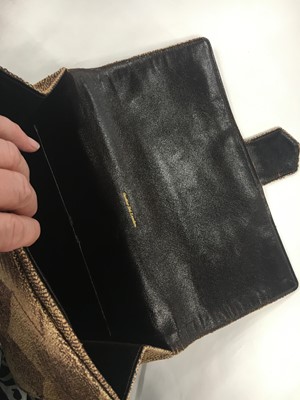 Lot 43 - A Cartier woven wool bag, 1930s
