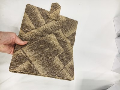Lot 43 - A Cartier woven wool bag, 1930s
