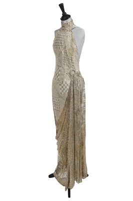 Lot 453 - An Azute/Assuit evening dress, circa 1930